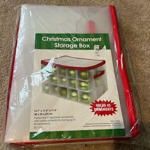 Christmas Ornament Storage Box